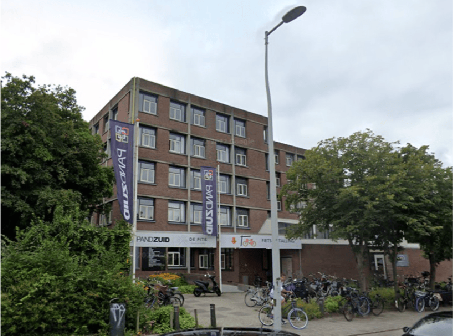 Het gebouw van Vesper IJsbaanpad